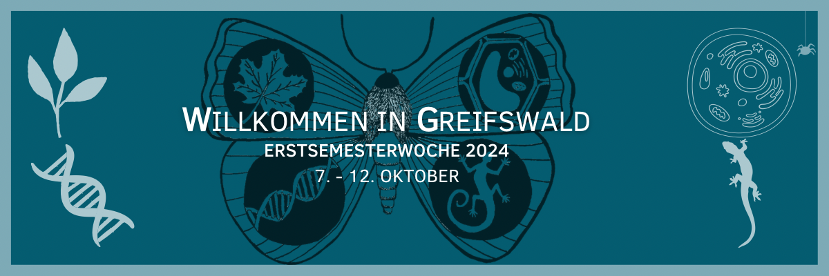 Banner Erstiwoche 23/24 FSR Biowissenschaften